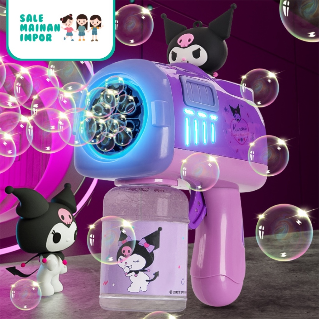 Jual SMI Pinkfong bubble machine / Pororo bubble machine / mesin bubble ...