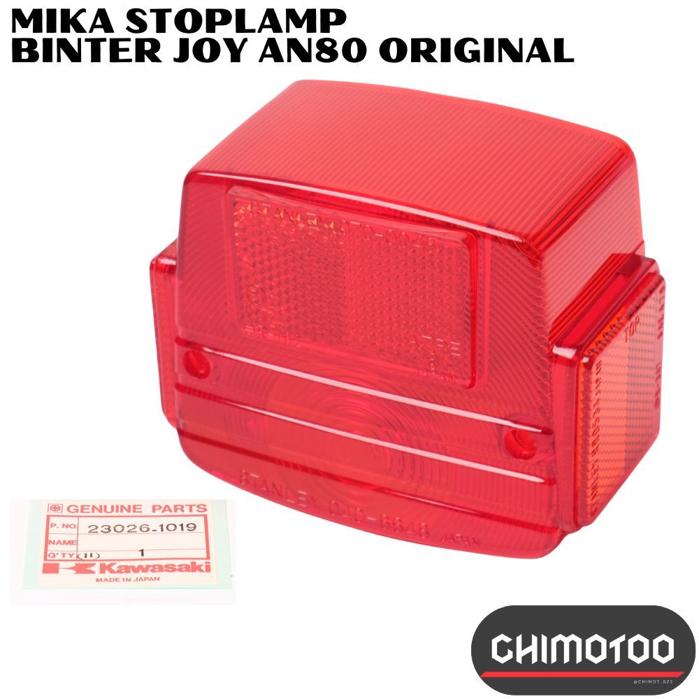 Jual Mika Lampu Stop Belakang Kawasaki Binter Joy An 80 Original ...