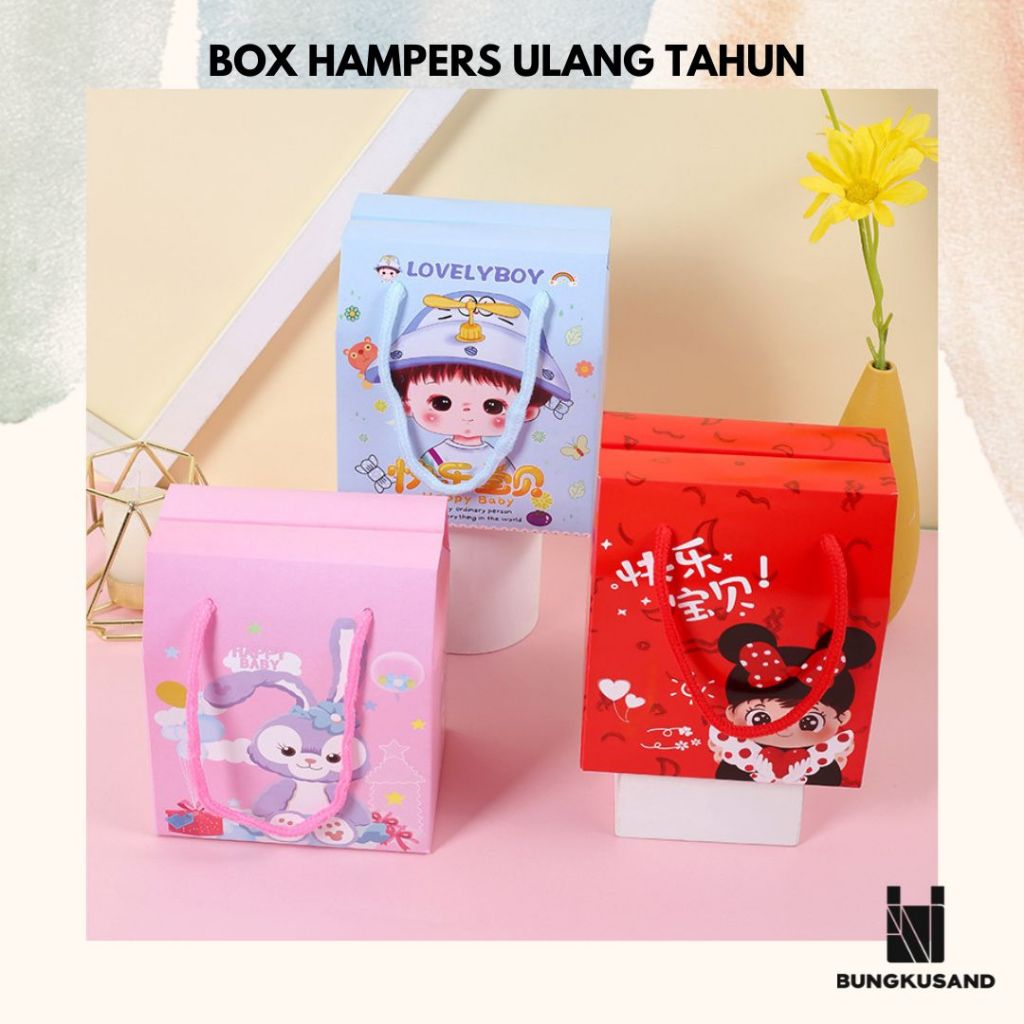 Jual GOODIE BAG ULANG TAHUN ANAK UKURAN KECIL,SEDANG, BESAR PAPER BAG ...