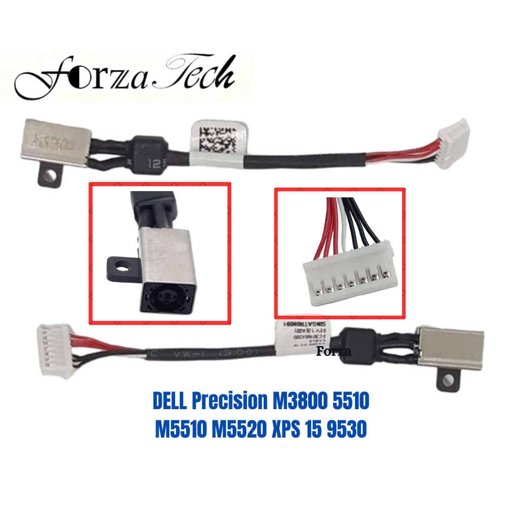 KBR DC-in Power Jack Cable For DELL XPS 12 - Foto 10
