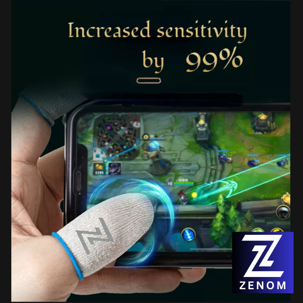 Jual Sarung Jempol ZENOM V5 Glass Fiber Original Anti Keringat 1 Set ...