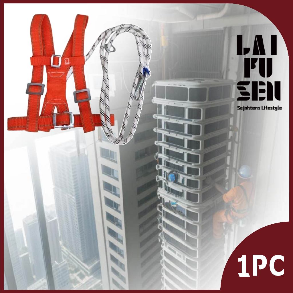 Jual 3M Safety Full Body Harness / Safety Belt Proyek / Sabuk Pengaman ...