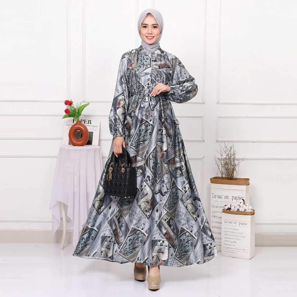 Ameera Satin Dress