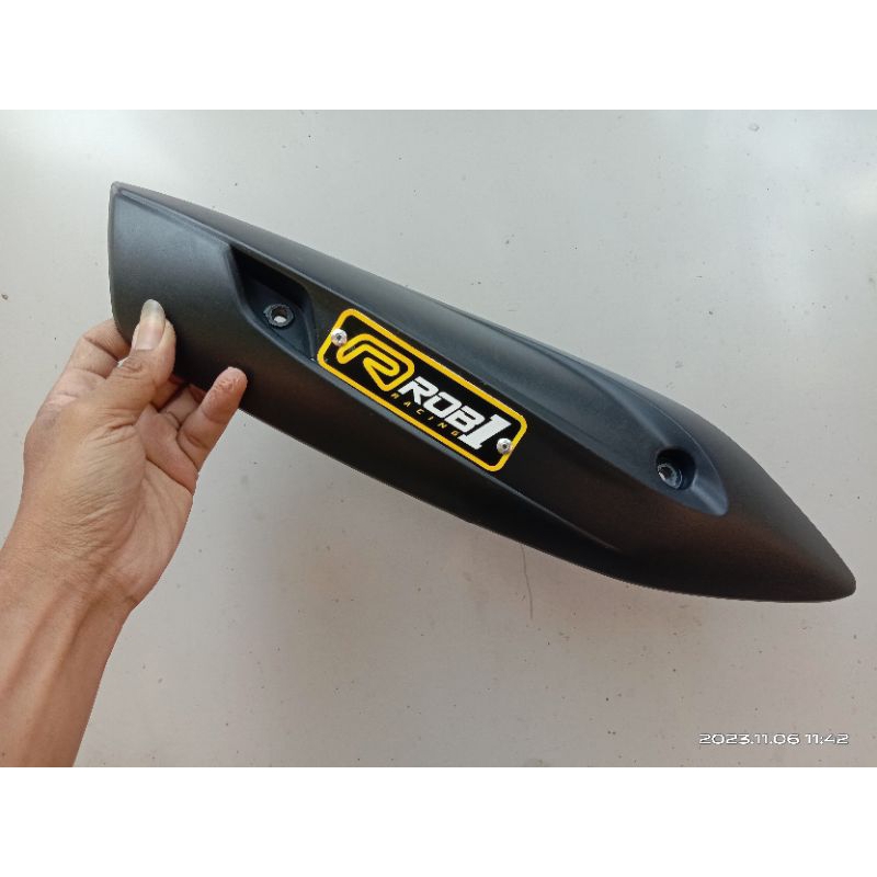Jual Cover Tameng Knalpot ROB1 Standar Racing Nmax New Nmax Old Pcx ...