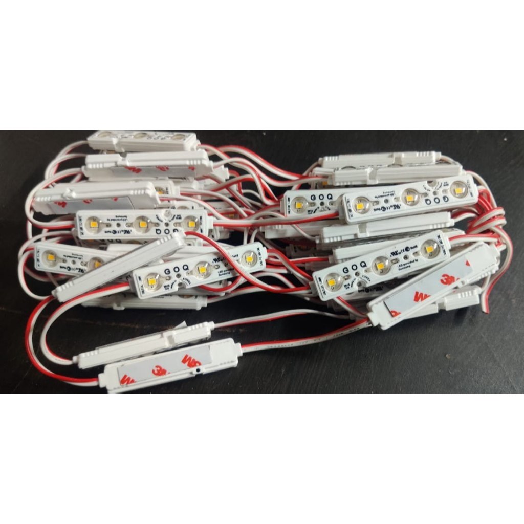 Jual GOQ led module 3 mata samsung korea 2835 white | Shopee Indonesia