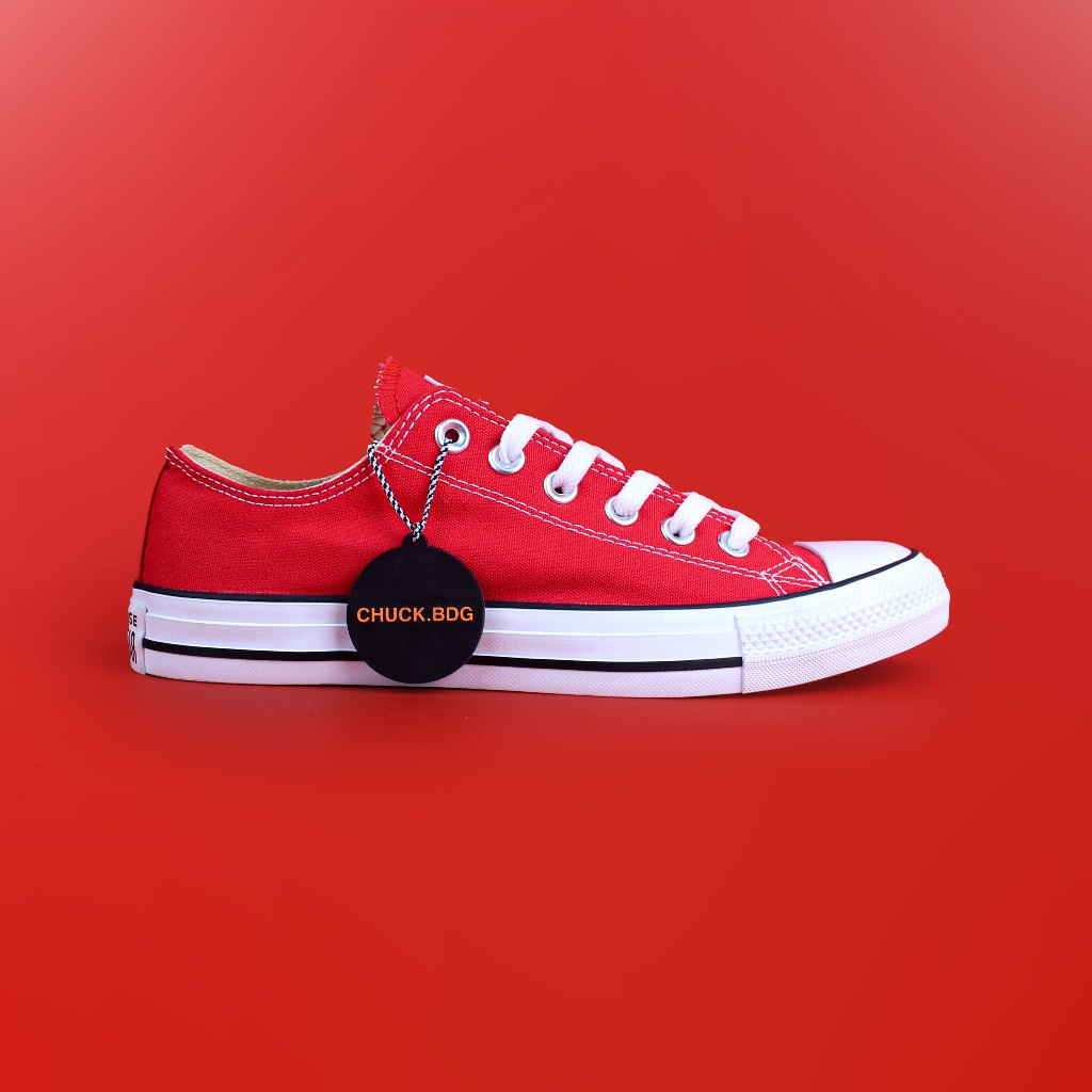 Converse Chuck Taylor All Star Classic Red Low 100% Original