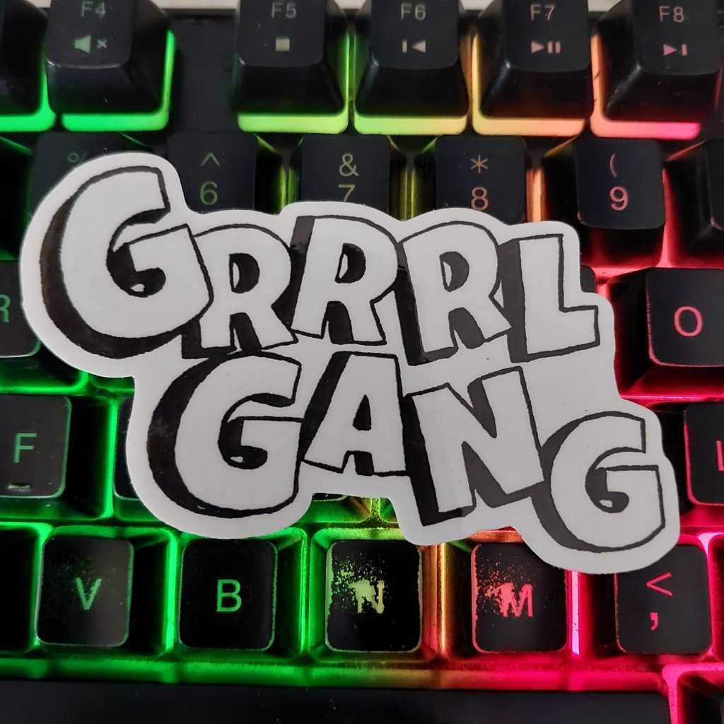 Jual GRRRL GANG - STICKER BAND INDIE /STICKER AESTHETIC BAND INDIE ...