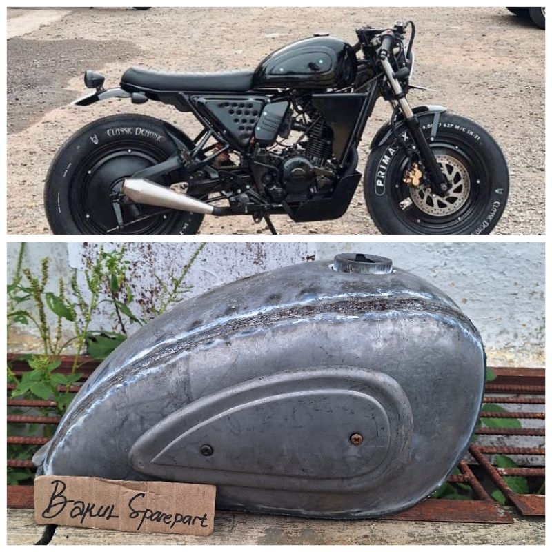 Jual Tangki Scrambler Tangki Motor Custom Tangki Custom Tangki Japstyle ...
