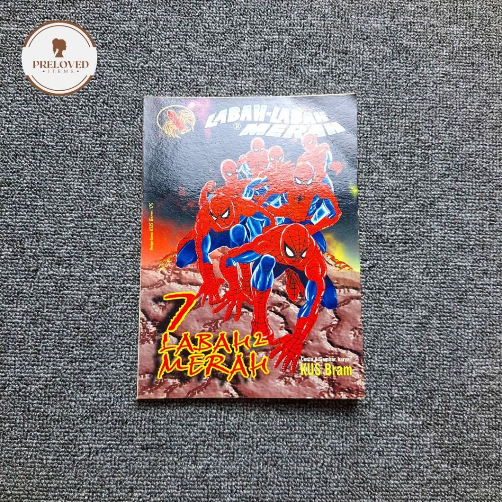 Jual Komik Labah-Labah Merah: 7 Labah2 Merah Karya Kus Bram | Shopee ...