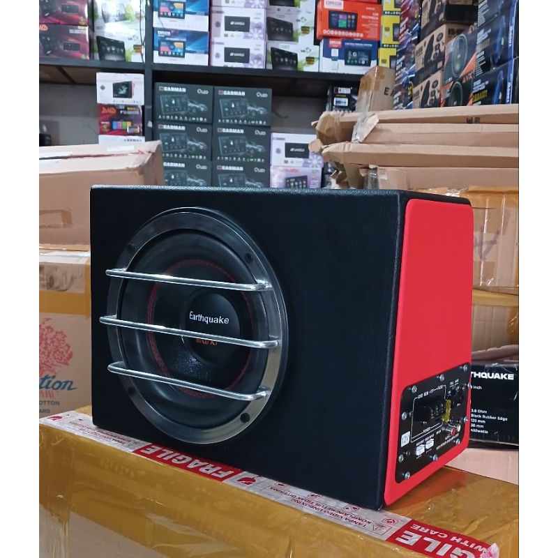 Jual Speaker BASS TUBE 8inch (ACTIVE) A/D/X Earthquake (mobil)MAX