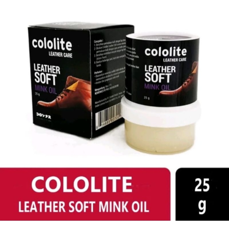 Jual Cololite mink oil semir sepatu | Shopee Indonesia