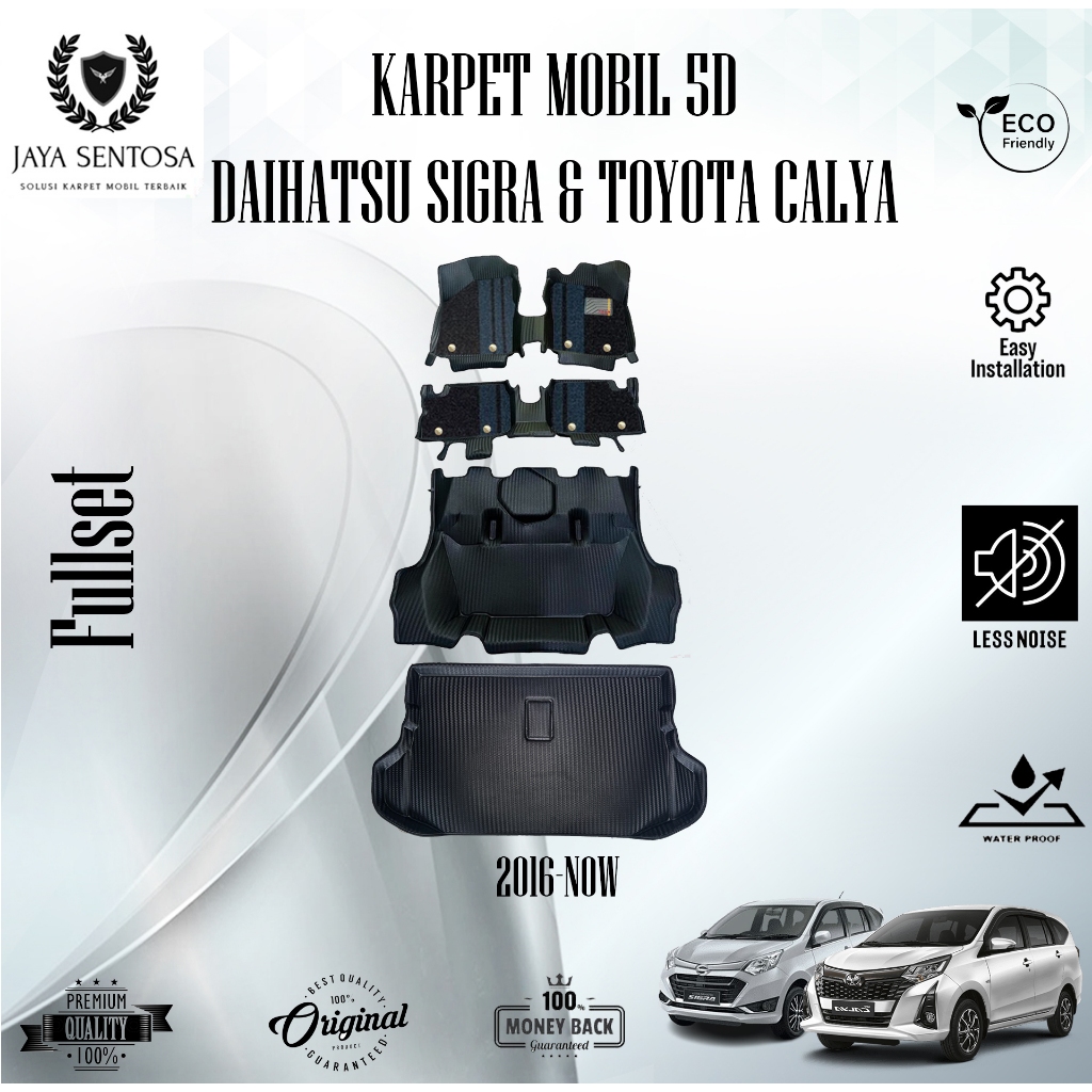 Jual Karpet Mobil D Daihatsu Sigra Dan Toyota Calya Alas Kaki Karpet D New Model