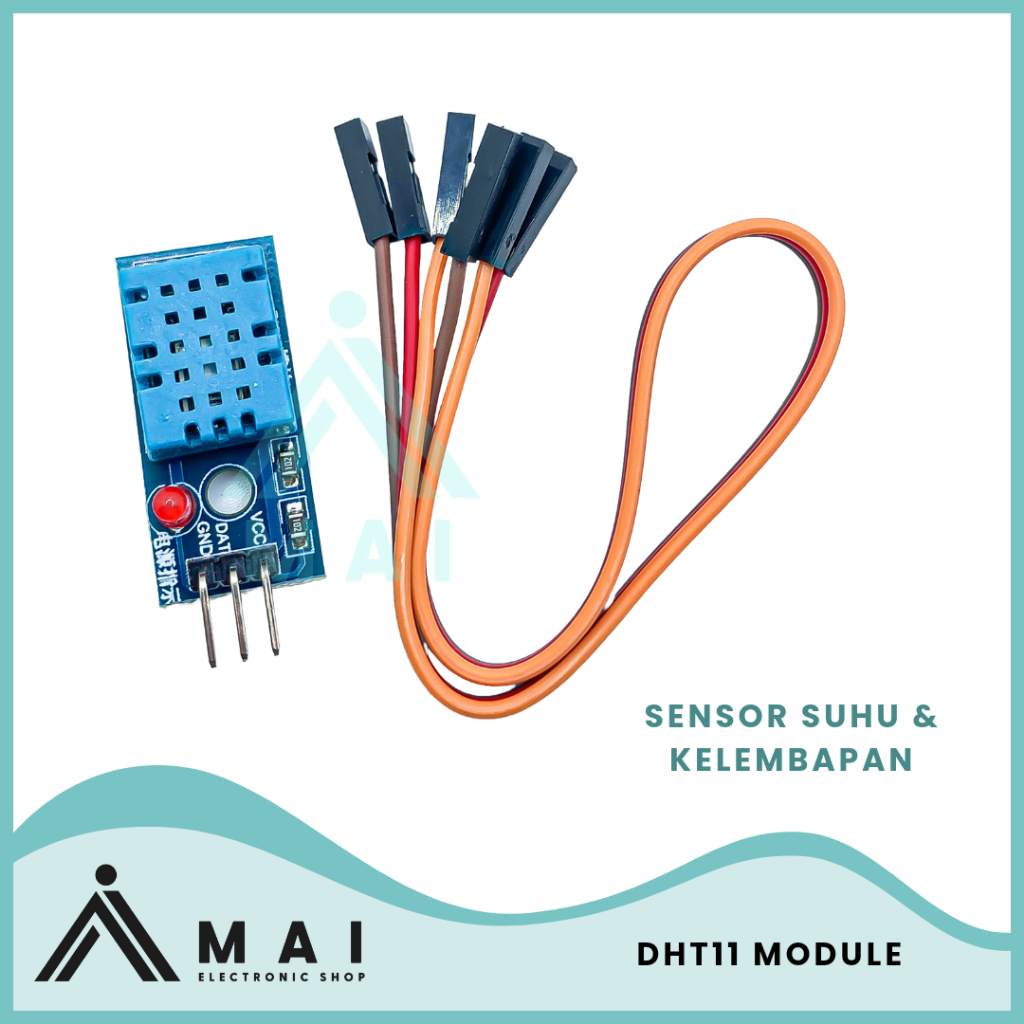 Jual Modul Sensor DHT11 untuk Sensor Suhu dan Kelembapan | Shopee Indonesia