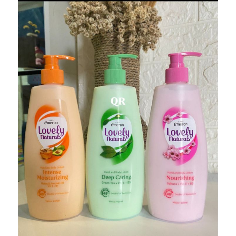 Jual lovely handbody lotion 400ml | lotion lovely | emeron handbody ...