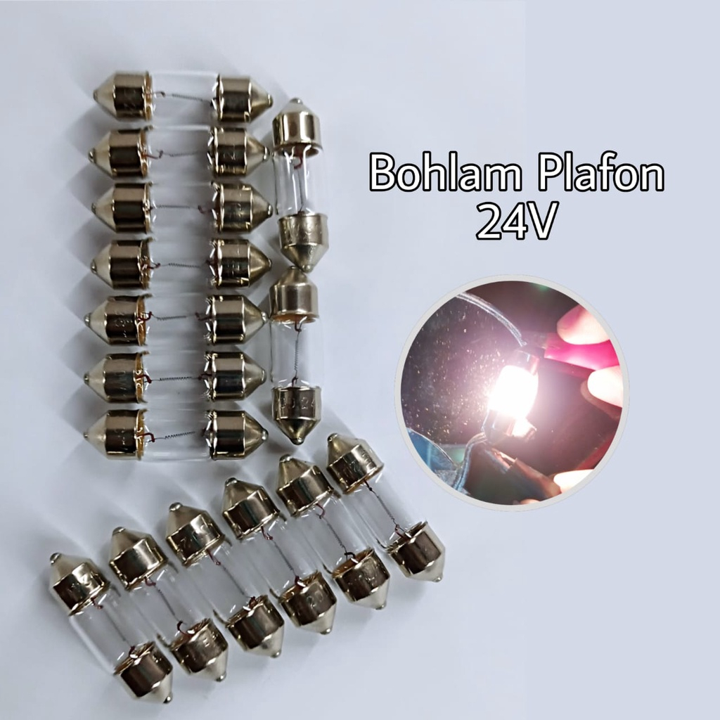 Jual Bohlamp Kabin Plafon Mobil 24V Lampu Kabin | Shopee Indonesia