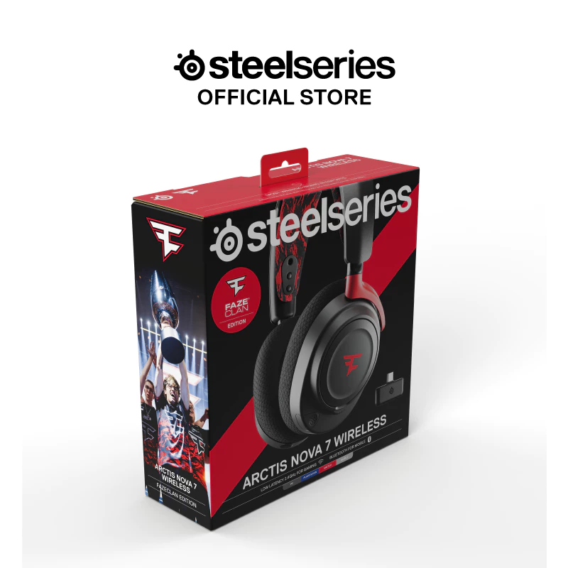 Steelseries Arctis Nova 7 Wireless FaZe Clan Edition - Gaming Headset