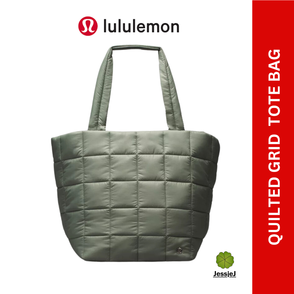 Jual Lululemon Quilted Grid Tote Bag 26L | Shopee Indonesia
