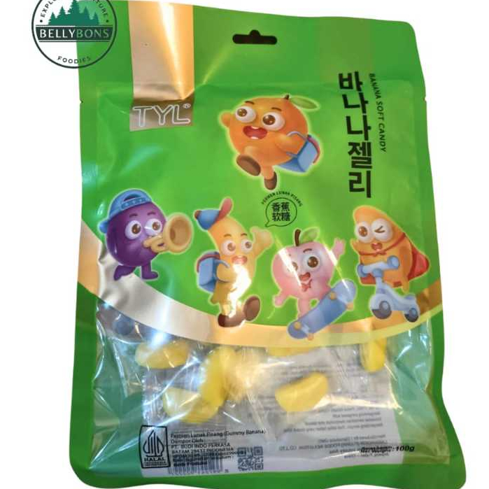 Jual TYL Baopi Gummy Soft Candy Permen Lunak Rasa Buah Mangga Peach ...