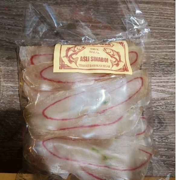 Jual Kerupuk Ikan Warna sinaboi 250gram khas bagan / Krupuk Ikan Udang ...
