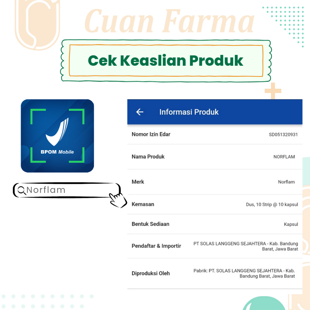 Jual NORFLAM BOX 100 KAPSUL | Shopee Indonesia