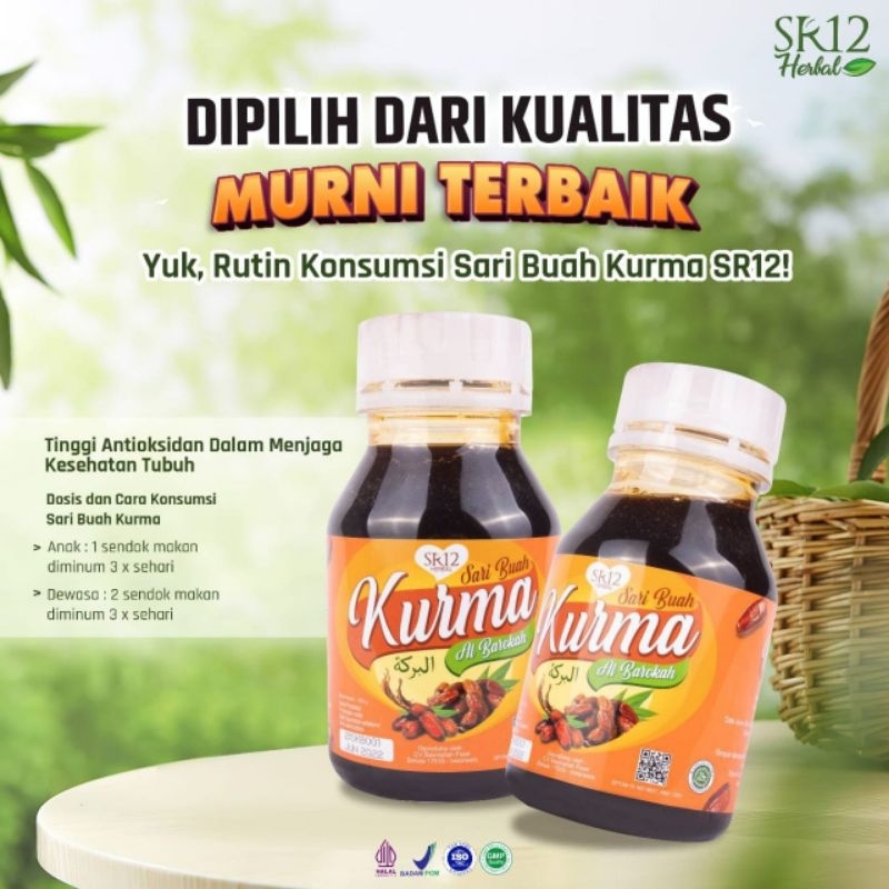 Jual Sari Buah Kurma Sr12 350ml Shopee Indonesia