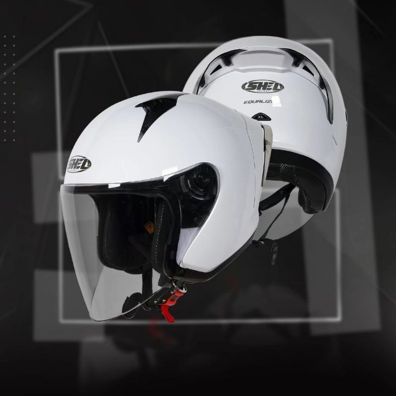 Jual HELM SHELL EQUALIZER SOLID FULL WARNA ORIGINAL PRODUK | Shopee ...