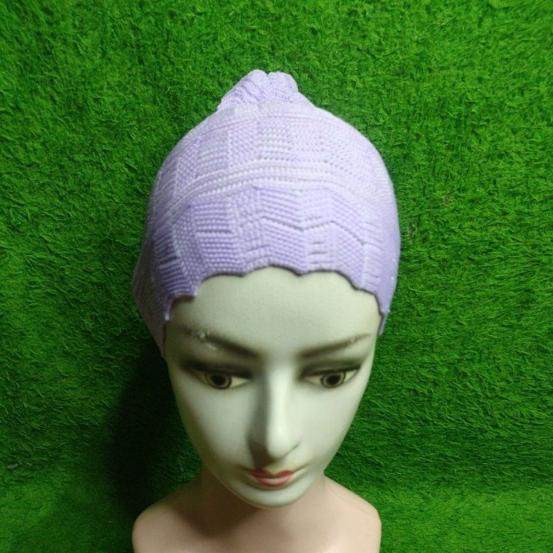 Jual Daleman Hijab Inner Ciput Nini Rajut Penutup Rambut Wanita warna ...