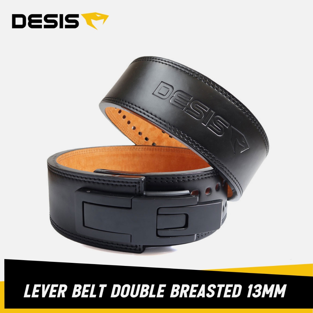 Jual Desis Lever Belt Double Breasted 13mm Sabuk Fitness Gym Weight ...