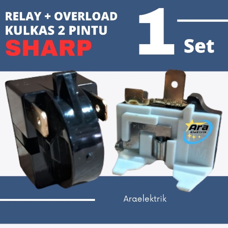Jual Riley ptc overload kulkas sharp 2 pintu 1set | Shopee Indonesia