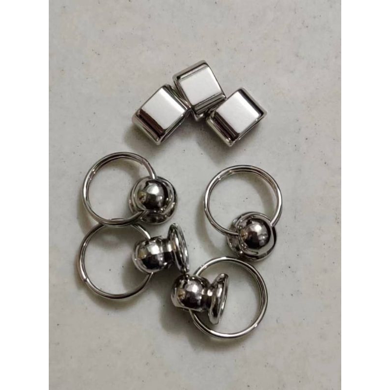 Jual (1pcs) RIVET | STOPER BESI | ADJUSTER STOPER TALI LUBANG DUA ...