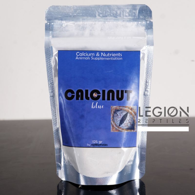 Jual CALCINUT BLUE / KALSIUM DAN MULTIVITAMIN HEWAN REPTILE GECKO ...