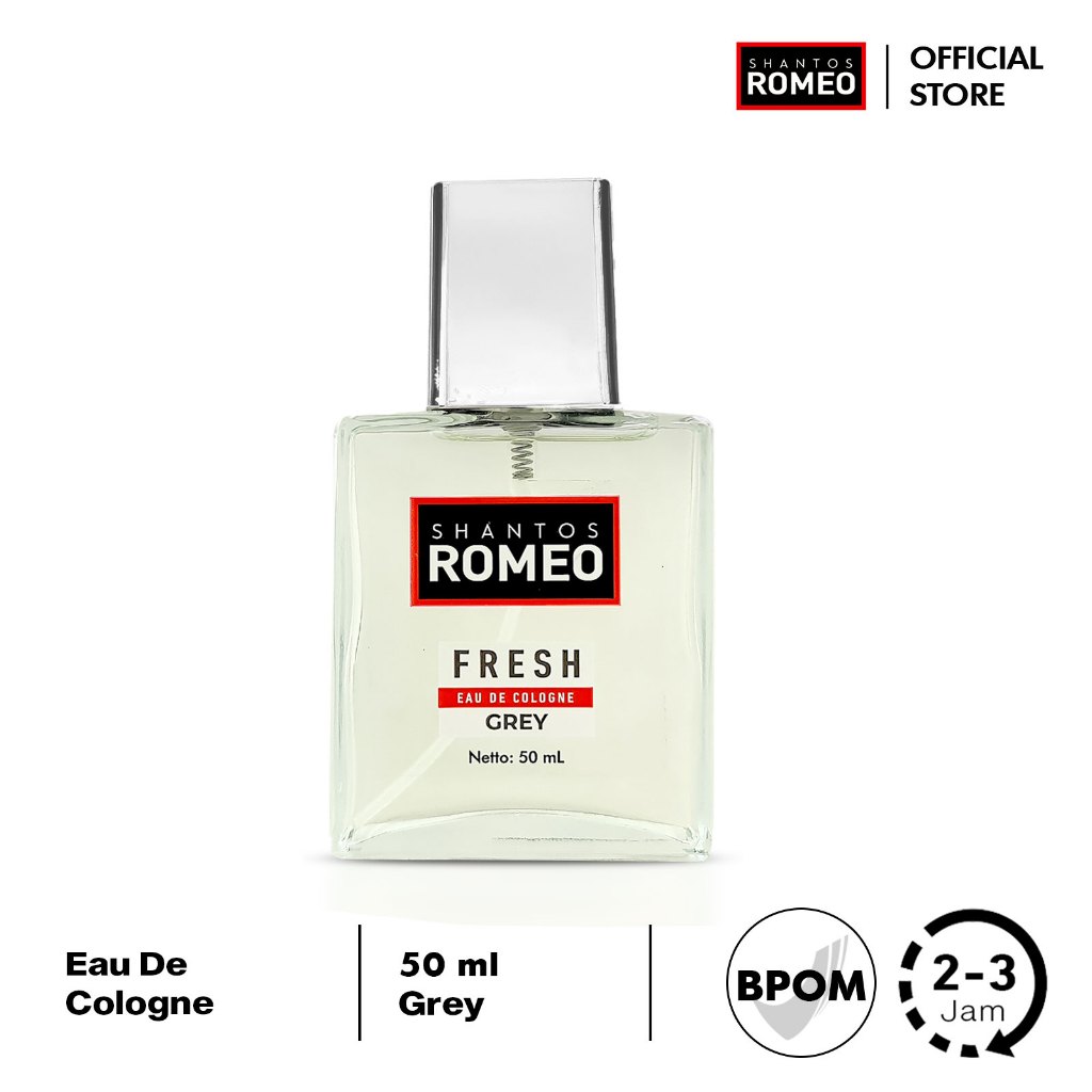 Jual SHANTOS ROMEO Fresh Eau De Cologne 50 ML SYU | Shopee Indonesia