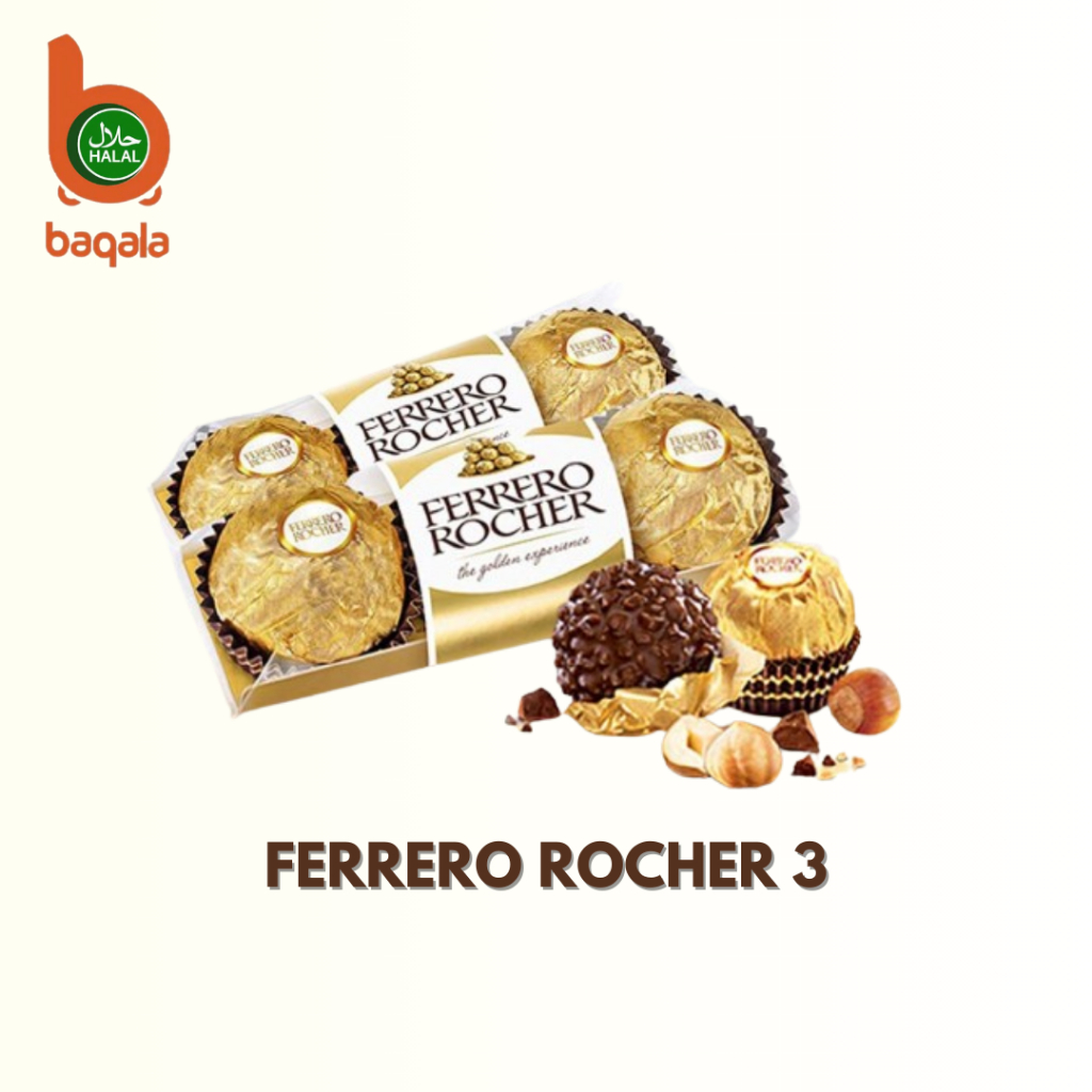 Jual Ferrero Rocher 3 chocolate | Shopee Indonesia
