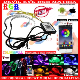 Jual ORIGINAL LAMPU DEVIL 360 RGB BLUETOOTH PREMIUM KUALITAS DEVIL RGB ...
