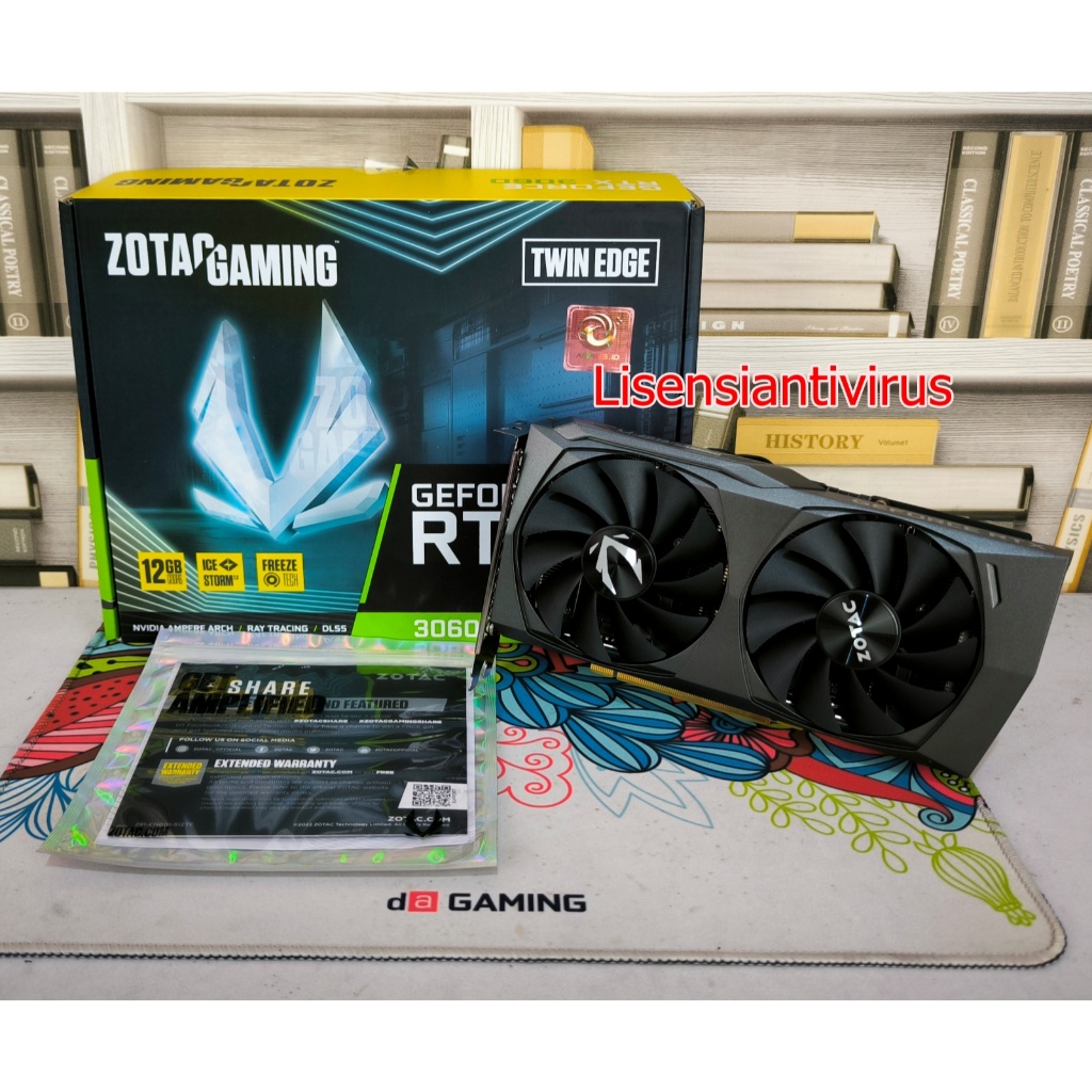 LEVEL-R059-117-SAXGeForce RTX 3060 Ti（Jual VGA RTX3060 ZOTAC 