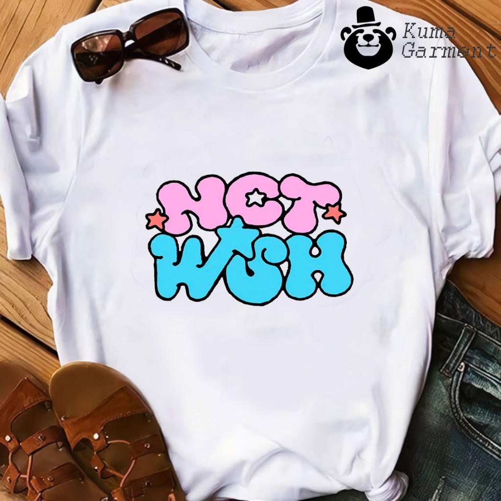 NCT WISH SHALOMWICHU BOMB SKY Tシャツ ブルー S NCT WISH SHALOMWICHU BOMB SKY Tシャツ ブルー S