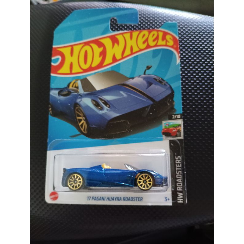 Jual Hot Wheels 17 Pagani Huayra Roadster Biru Shopee Indonesia 7154