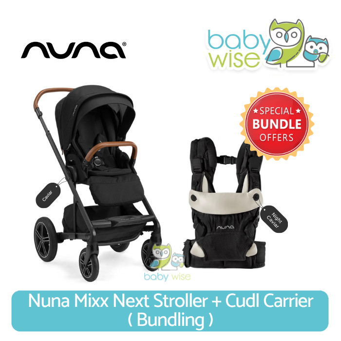 Jual Nuna Mixx Next Stroller + Cudl Carrier (Bundling) Shopee Indonesia