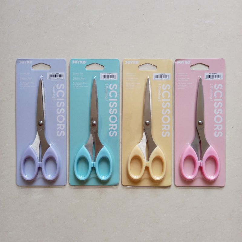 Jual [ 1 PIECE MURAH ] Gunting Sedang Joyko SC - 838PTL Pastel ...