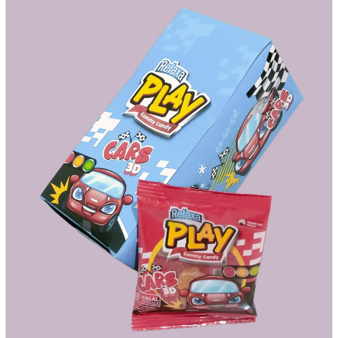 Jual Permen Relaxa Play Jelly Gummy Candy Karakter 12 Pcs Box