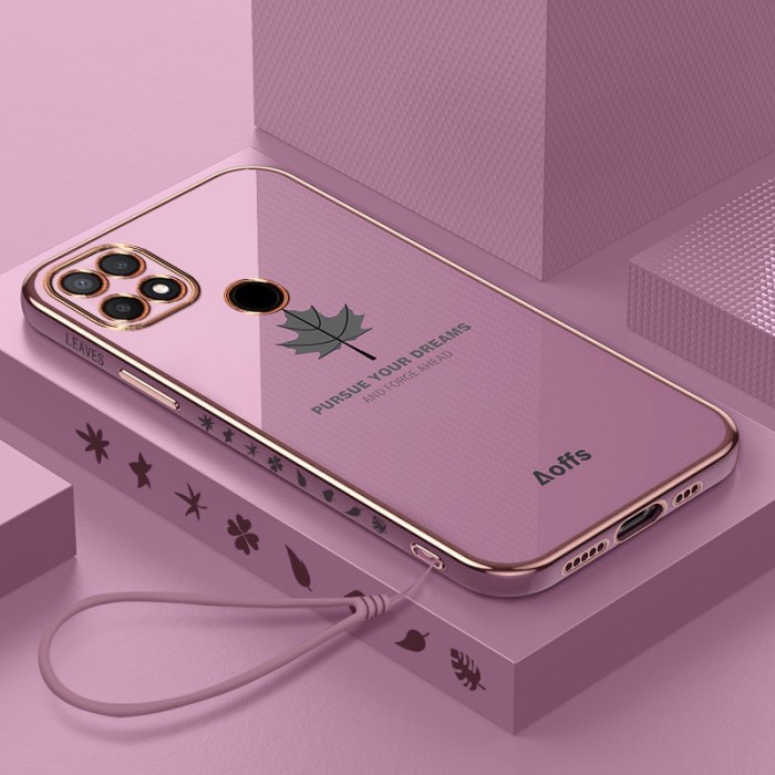 Jual Promo Case Maple Oppo A15 / A15s / Reno 11F 5G Softcase Plating ...