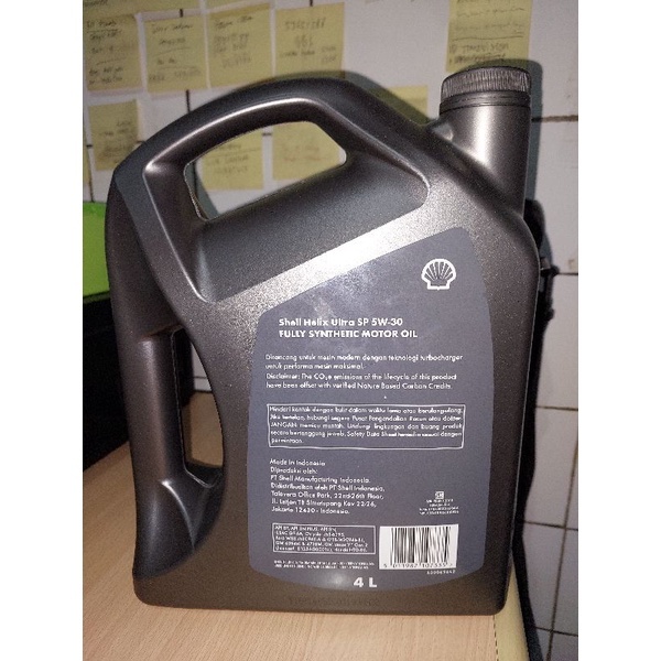 Jual Shell Helix Ultra SAE 5W-30 API SN 4Liter ORIGINAL Jaminan barcode ...