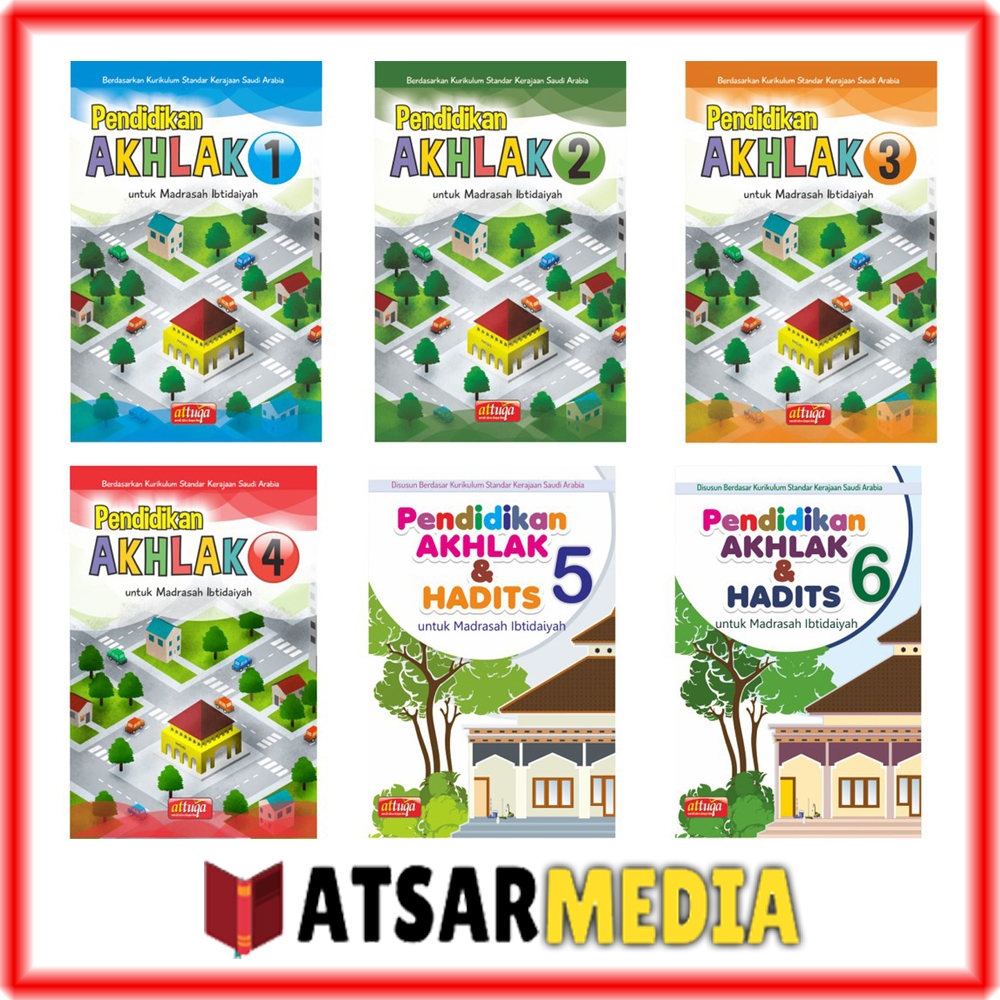 Jual Buku Pendidikan Akhlak Kelas 1 2 3 4 5 6 Attuqa Pelajaran Adab ...