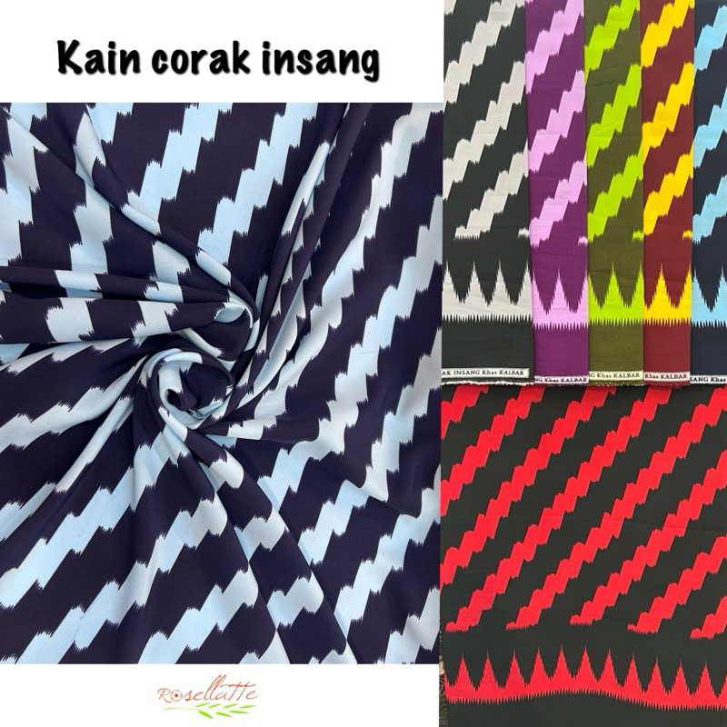 Jual Kain Batik Corak Insang Pontianak Borneo | Shopee Indonesia