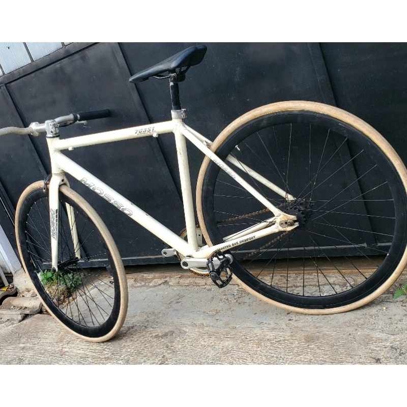 Jual frameset sepeda fixie mosso 703S1 originalalloy 7005 triple butted Shopee Indonesia