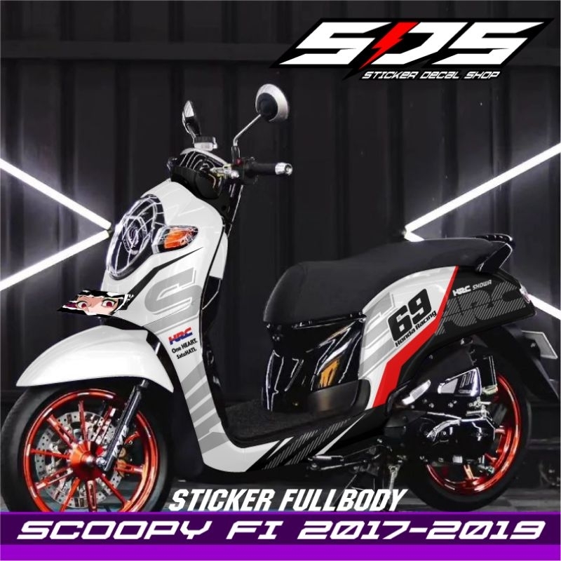 Jual Decal Scoopy full body Sticker Decal Stiker Variasi Scopy Dekal ...