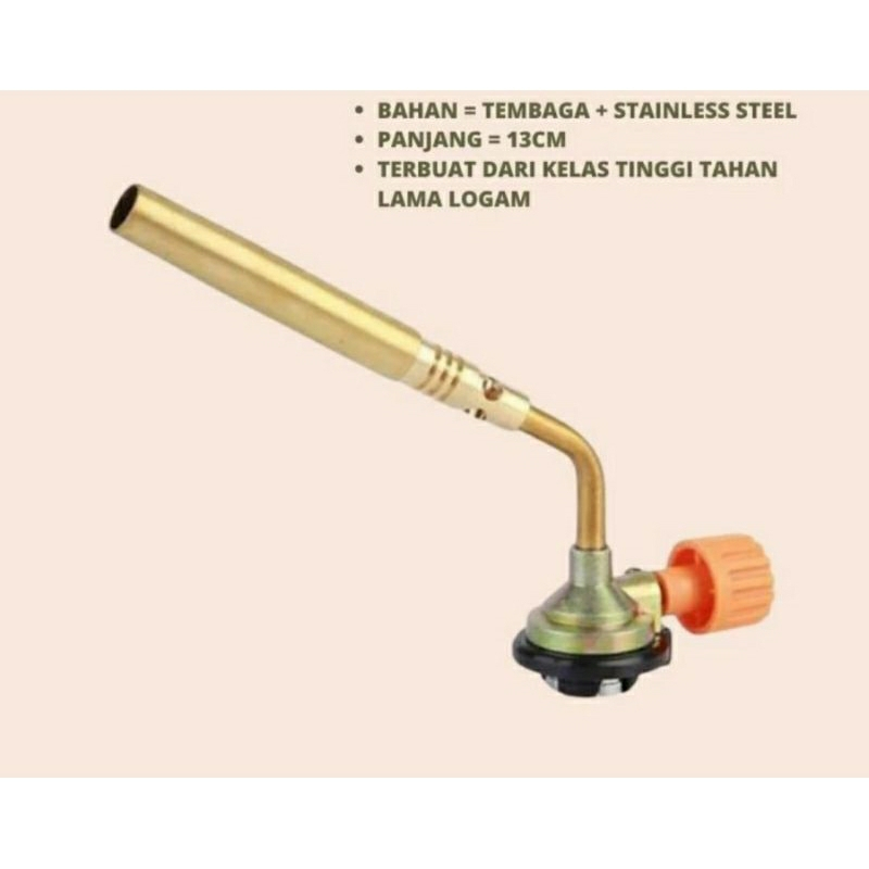 Jual ALAT KEPALA LAS PEMANTIK API KALENG GAS BLOW TORCH FLAME GUN ...