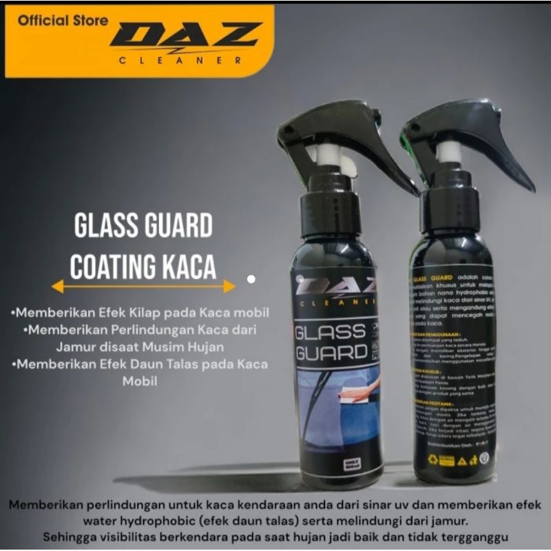 Jual Glass guard nano coating kaca super daun talas ceramic polimer 100 ...