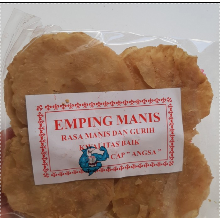 Jual emping manis cap angsa original 250g | Shopee Indonesia