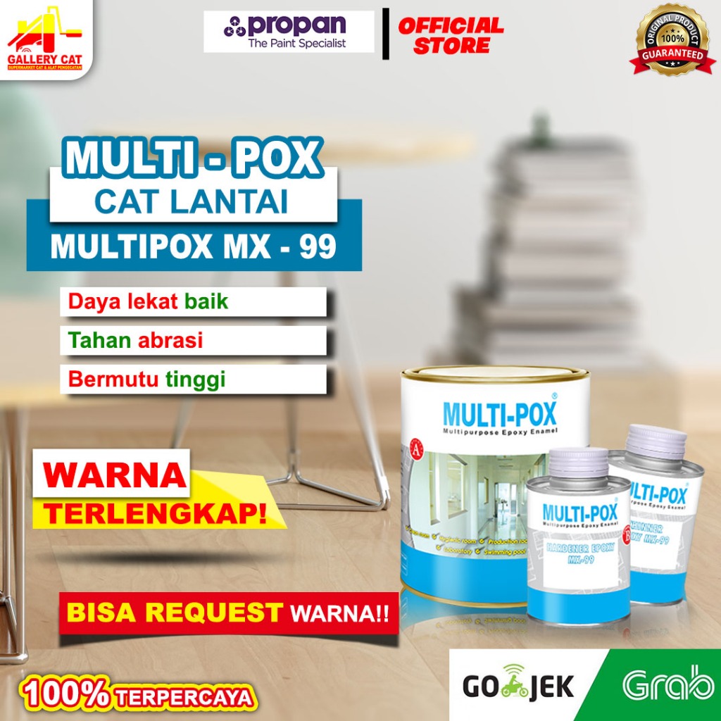 Jual Termurah Cat Lantai Propan Multipox Mx 99 1ltr Set Shopee Indonesia 6200